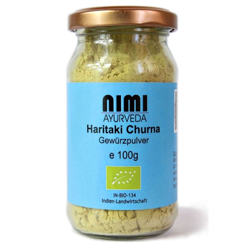 Haritaki powder, organic, Nimi Ayurveda, 100g