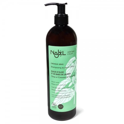Organic shampoo-conditioner for oily hair Aleppo 2in1, New, 500ml