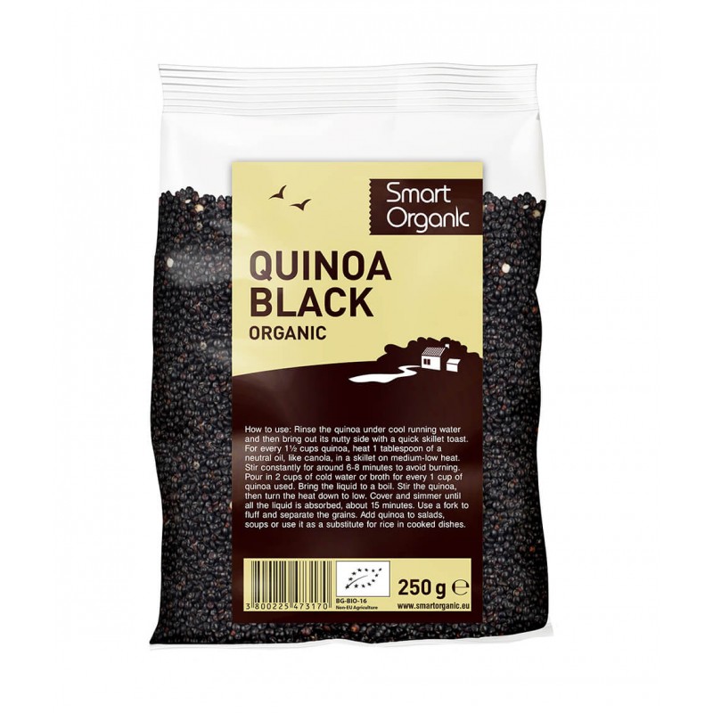 Quinoa Black, organic, Smart Organic, 250g