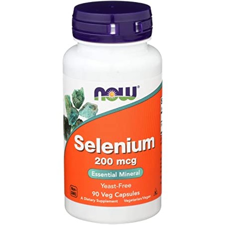 Food supplement Selenium 200mcg, NOW, 90 capsules