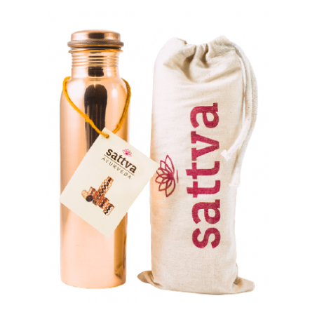 Медная бутылка Plain Classic, Sattva Ayurveda, 950мл