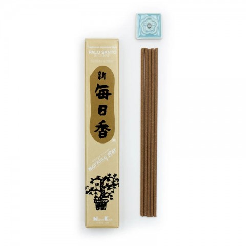 Tradicinės japoniškos smilkalų lazdelės Morning Star Palo santo, 50 lazdelių