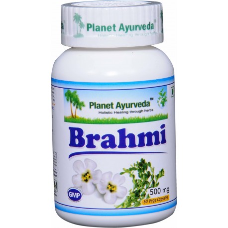 Food supplement Brahmi, Planet Ayurveda, 60 capsules