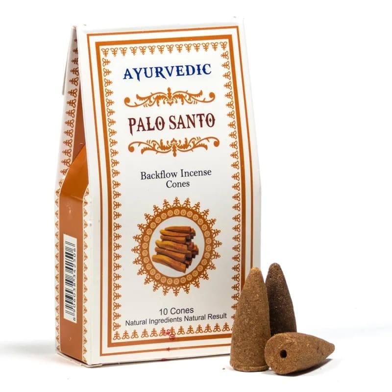 Аюрведические конусы обратного потока BackFlow Palo Santo, Ayurvedic, 30г