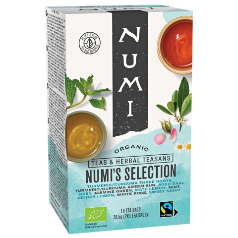 Tasting set of teas Numi's Collection, organic, Numi Tea, 18 bags