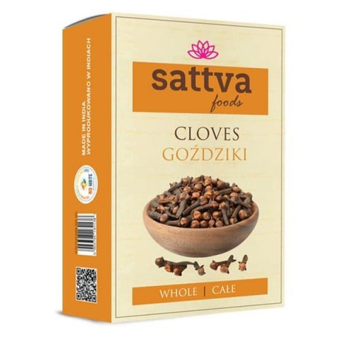 Gvazdikėliai Clove, nesmulkinti, Sattva Foods, 100g