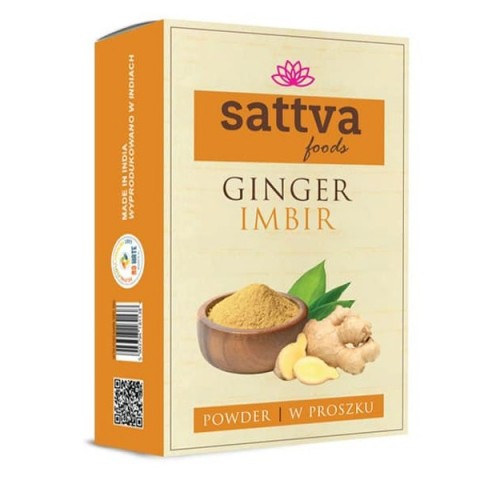 Ground ginger, Sattva Foods, 100g