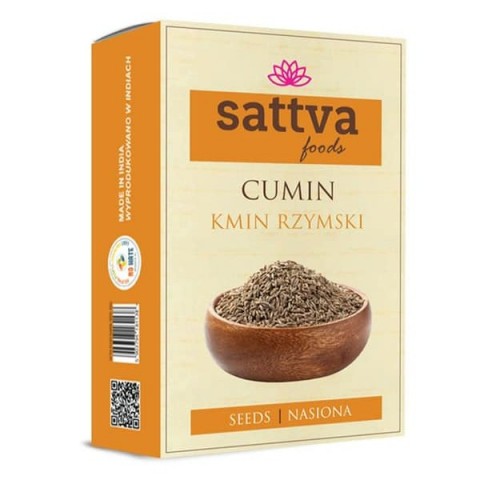 Cumin, whole, Sattva Foods, 100g