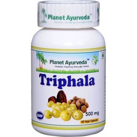 Food supplement Triphala, Planet Ayurveda, 60 capsules