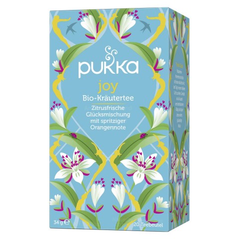 Invigorating tea Joy, Pukka, 20 sachets