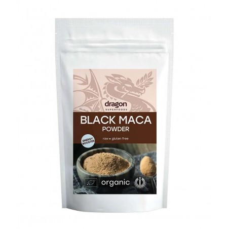 Порошок чёрной перуанской маки Black Maca, Dragon Superfoods, 100г