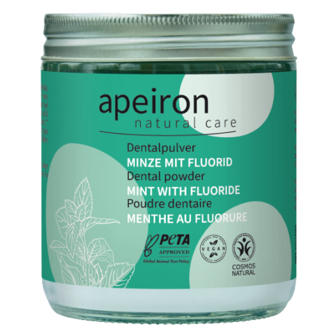 Toothbrush powder with mint Mint, Auromere, 200g
