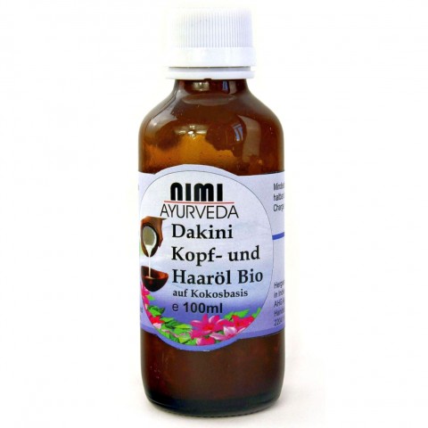 Hair oil with coconut Dakini, Nimi Ayurveda, 100ml