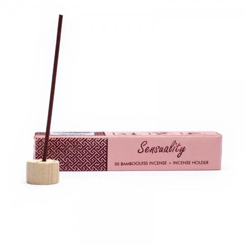 Herbless incense sticks with holder Sensuality, Song of India, 50 pcs.