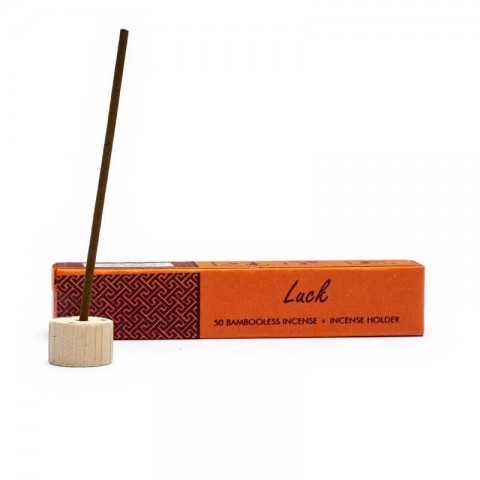 Herbal incense sticks without core with holder Luck, Song of India, 50 pcs.