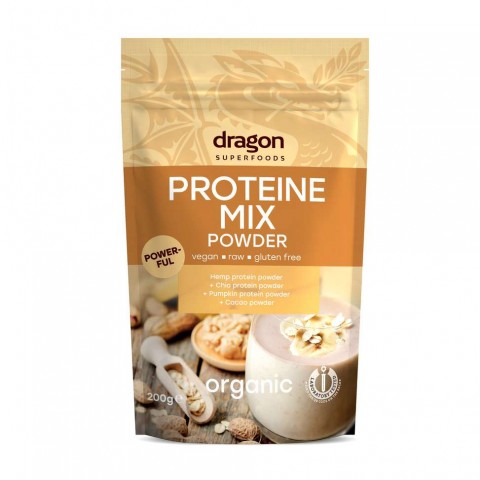 Vegetable protein powder Protein Mix, organic, Dragon Superfoods, 200g