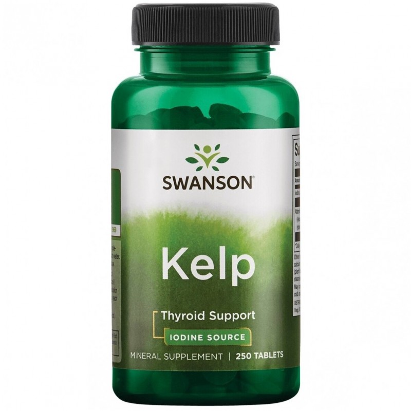 Kelp, Swanson, 225mg, 250 tablets