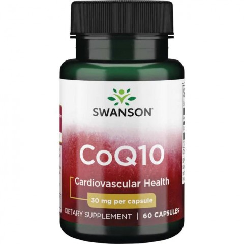 Coenzyme Q10, Swanson, 30mg, 60 capsules