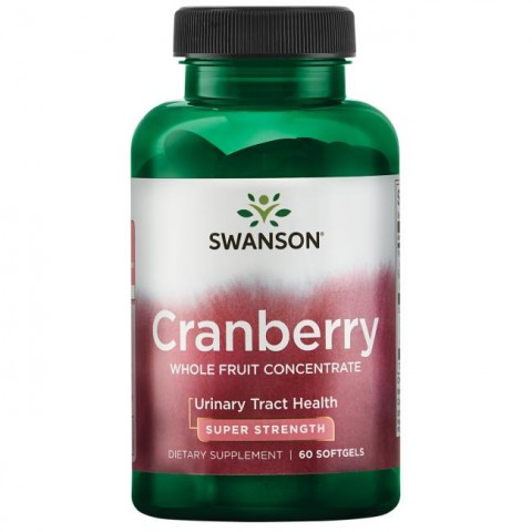 Extra strong whole fruit cranberry concentrate Cranberry, Swanson, 420mg, 60 capsules