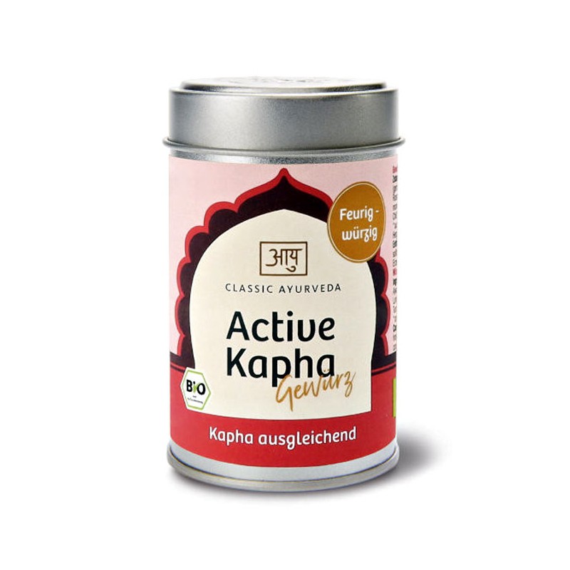 Stimulating spice mixture Active Kapha, Classic Ayurveda, organic, 50 g