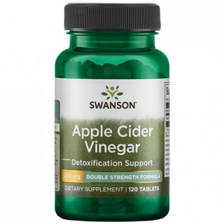 Apple cider vinegar, Swanson, 200mg, 120 tablets