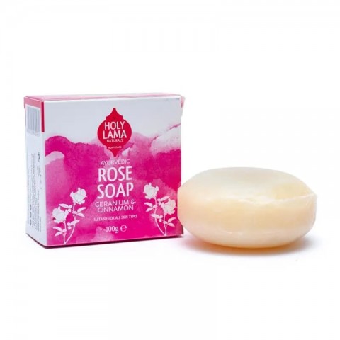 Handmade rose soap Rose Soap, Holy Lama, 100g